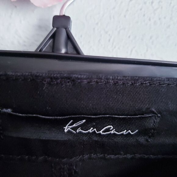 Kancan‎ Black Raw Hem Distressed Shorts - Picture 4 of 6